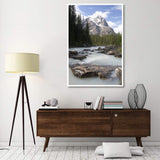 Mount Stephen And Yoho River, Yoho National Park, British Columbia, Canada-Paper Art-42,,X62,,