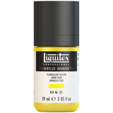 Liquitex Professional Acrylic Gouache, 2-oz (59ml) Bottle, Fluorescent Yellow