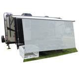 leaveshade RV Awning Sunshade Screen 7' X 12' 3'' (Fit for 13' Awning)- Mesh Sun Shade Block Patio Front UV Glare Motorhome Camp