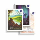 Anupam Nasa Unruled Notebooks | 136 Plain Pages | Soft Brown Cover | 60Gsm A4 Size | For School College Home Use (Pack Of 3)