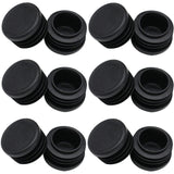 Round Tubing Plugs Dia.1 1/4(32 mm), Plastic Tubing End Caps Durable Chair Glide for Chair Table Stool Leg Bar Stool Glides Inse
