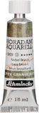 Schmincke - HORADAM AQUARELL, Super Granulation, 14 969 006, Haze Brown, 15 ml, very strongly granulating shades, finest, super 