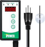 iPower Digital Heat Mat Thermostat Controller for Seed Germination Reptiles Brewing Breeding Incubation Greenhouse 40-108F 8.3A 1000W 1000W-Green Green-New