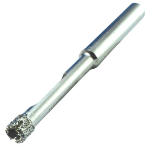 1/4 Diamond Drill Bit for Porcelain & Tile - 1/4 x 3, Diamond Tip with Guide Holds