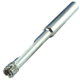 1/4 Diamond Drill Bit for Porcelain & Tile - 1/4 x 3, Diamond Tip with Guide Holds