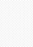inr |Isometric Dots A3 Paper |1 cm Distance Between Dots |Best for Geometrical Shapes| Pack of 96 Sheets | Size 8.3 x 11.7 inch