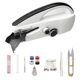 LEETAT Handheld Sewing Machine, Mini sewing machine,Easy to Use and Fast Stitch Suitable for Clothes, DIY Home Travel Electric H