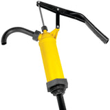 Performance Tool W54269 Yellow General Purpose Lever Action Barrel Drum Pump - Fits 15 to 55 Gallon Drums