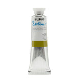 Lukas Berlin Pro Artists Water Mixable Oil Paint 37 ml Tube Olive Green, Water Soluble, Lightfast Pigments, Quick Drying, Easy C