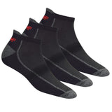 Freshfoot MenS DriTech Moisture Control Mesh Ventilating Premium Cotton Dual Defense Cushioned Running Ankle Socks For Men (Si