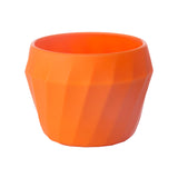humangear Flexibowl | Convertible Camping Bowl | On the Go | Packable & Easy to Clean, Orange