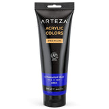 ARTEZA Acrylic Paint, Ultramarine Blue Color 8.45 oz/250 ml Tube, Rich Pigment, Non Fading, Non Toxic, Single Color Paint for Ar