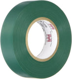 Morris 60040 Green Vinyl Plastic Electrical Tape, 7 mil, PVC, 66 Length, 3/4 Width, 10-Pack