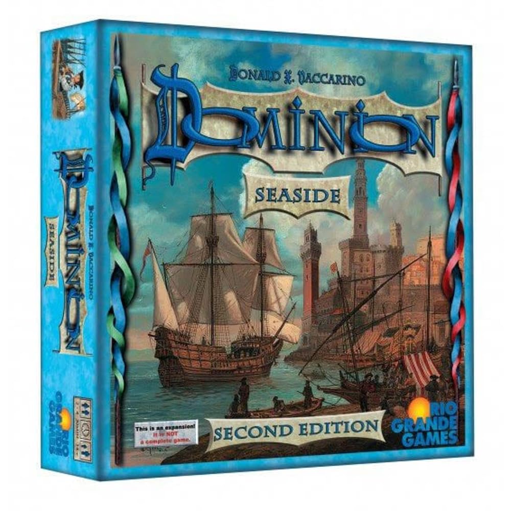 Rio Grande Games: Seaside Second Edition- Strategy Board Game, Rio Grande Games, Ages 14+, 1-4 Players, 90-120 Min