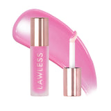Lawless Forget the Filler Lip Plumping Line Smoothing Gloss - Strawberry Popsicle - Premium Volumizing Lip Gloss with Natural In