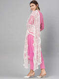 Gosriki Women'S Cotton Blend Embroidered Straight Kurta With Pant & Dupatta (White Show Baby Pink-Jan02-Gs_S_Light Pink_Small),Baby Pink,,B0BSR31HX9
