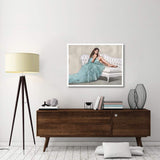 The White Sofa-Paper Art-42,,X32,,