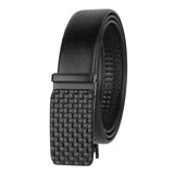 Zacharias MenS Faux Leather Belt With Autolock Buckle C02 (Black, 3Xl) (Pack Of 1)