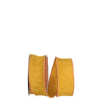 Reliant Ribbon 92975W-688-09F Dupioni Supreme Wired Edge Ribbon, 1-1/2 Inch X 10 Yards, Mustard
