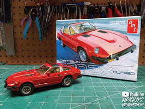 Amt1981 Datsun 280 Zx Turbo 1:25 Scale Model Kit