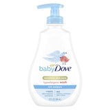 Baby Dove Sensitive Skin Care Baby Wash For Baby Bath Time Rich Moisture Hypoallergenic and Tear-Free 13 oz