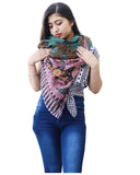 Radha Madhav Enterprise Stylish Cotton Printed Scarf Scarves For Women & Girls