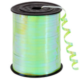 TONIFUL 500 Yards Iridescent Green Curling Ribbon, 1/5 Inch Balloon String Ribbon for DIY Decorations,Gift Wrapping,Ribbons and 