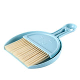 Small Broom and Dustpan Set for Home, Mini Clean Brush with Dust Pans Cute Hand Broom Brush Dust Pan with Hanger Hole, Small Cle