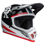 BELL MX-9 MIPS Dirt Helmet (Gloss Twitch DBK 24 Black/White - 2X-Large)