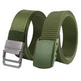 Niddleman Tactical Belt, Military Grade Nylon Belt With QuickRelease Buckle, Army Green, Adjustable To Formal & Casual Wear(Pac