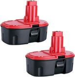 ?Upgraded to 4500mAh? 2-Pack 18 Volt Ni-Mh HPB18 Replacement Battery Compatible with Black and Decker 18V HPB18 HPB18-OPE 244760
