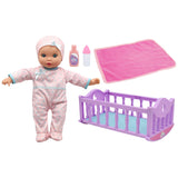 New Adventures Crib Time Fun - 12 Doll Playset, Children's Pretend Play, Ages 2+