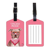 Nutcase Designer Luggage Travel Baggage Tags Single Tag With Name Card Inside Hipster Lab
