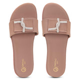 Ortho Joy Doctor Footwear For Women|| Fancy Slipper For Women || Orthopedic Women'S Fancy Slipper/Fancy Sandal For Women,Peach,3,B0D5R4QP2M