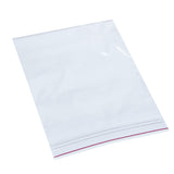 Minigrip Red Line MGRL2P0810 Polyethylene (LDPE/LLDPE Blend) Clear Reclosable Bag, 10 Length, 8 Width (Pack of 1000)