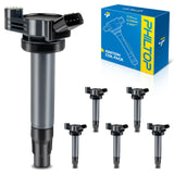 PHILTOP UF506 Ignition Coil Pack, Compatible with 2004-2006 Sienna RX330 ES330 Camry, 2004-2008 Highlander Solara, 2006-2008 RX4