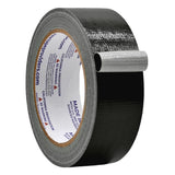 WOD DTC10 Advanced Strength Industrial Grade Black Duct Tape, 1.5 inch x 60 ft. Waterproof, UV Resistant For Crafts & Home Impro