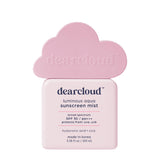 dearcloud Luminous Aqua Sun Mist SPF 30 - Cica & Hyaluronic Acid - Korean Sunscreen - Spray Sunscreen for Face & Body (3.38 Fl o