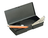 ArtBin KV501 Pencil Marker Box Small Organizer for Pens, Pencils, Markers, Brushes, etc., Black