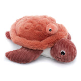 Les Deglingos Ptipotos Savenou Mama & Baby Terracotta Turtle Plush