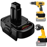 UNIKI Battery Adapter for DeWalt & for Milwaukee to Dewat 12V/14.4V Ni-CD Battery Adapter Use for Dewat 12V/14.4V Ni-CD Cordless