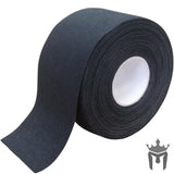 Meister 15Yd x 1.5 Premium Athletic Trainer's Tape for Sports and Medical (50% Longer) - Black - 6 Rolls