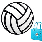 Fancharms Summer Hawaii Charms for Bogg Bag Accessories, Waterproof Durable Beach Charms Set, Decorative for Handbag Beach Tote 