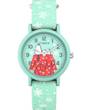 Timex TW2W24700 x Peanuts Holiday 34mm Fabric Strap Watch