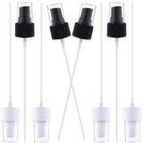 Winsyison 8pcs Fine Mist Sprayer Caps, Plastic Spray Bottle Nozzle, Nozzle Tops Replacement for Cleaning Solutions- White & Blac