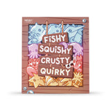 Unstable Games Fishy Squishy Crusty Quirky Base Game - Competitive Fishing Card Game for Kids, Teens, Adults - 2-6 Players, Ages