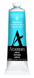 Grumbacher Academy Acrylic Paint, 150ml/5.07 oz Metal Tube, Cerulean Blue Hue (C03911)