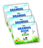 Askprints Drawing Book & Sketch Book for Kids, A4 Size 36 Pages Blank (Acid Free) (AD005). (Pack of 4)