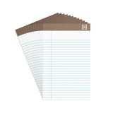 Staples 491461 Notepads 5-Inch x 8-Inch Narrow White 50 Sheets/Pad 12 Pads/PK (18592STP)