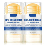 60% Urea Cream with 2% Salicylic Acid 40g | Moisturizing Foot & Hand Cream for Extremely Dry, Rough & Cracked Skin | Enriched wi
